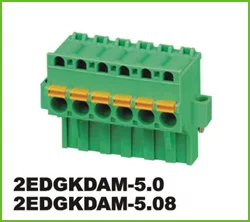 2EDGKDAM-5.0-02P-14-00AH Degson Connector, Terminal Block 02 Position Parts Distributor 2EDGKDAM-5.0-02P-14-00AH Degson Connector, Terminal Block 02 Position