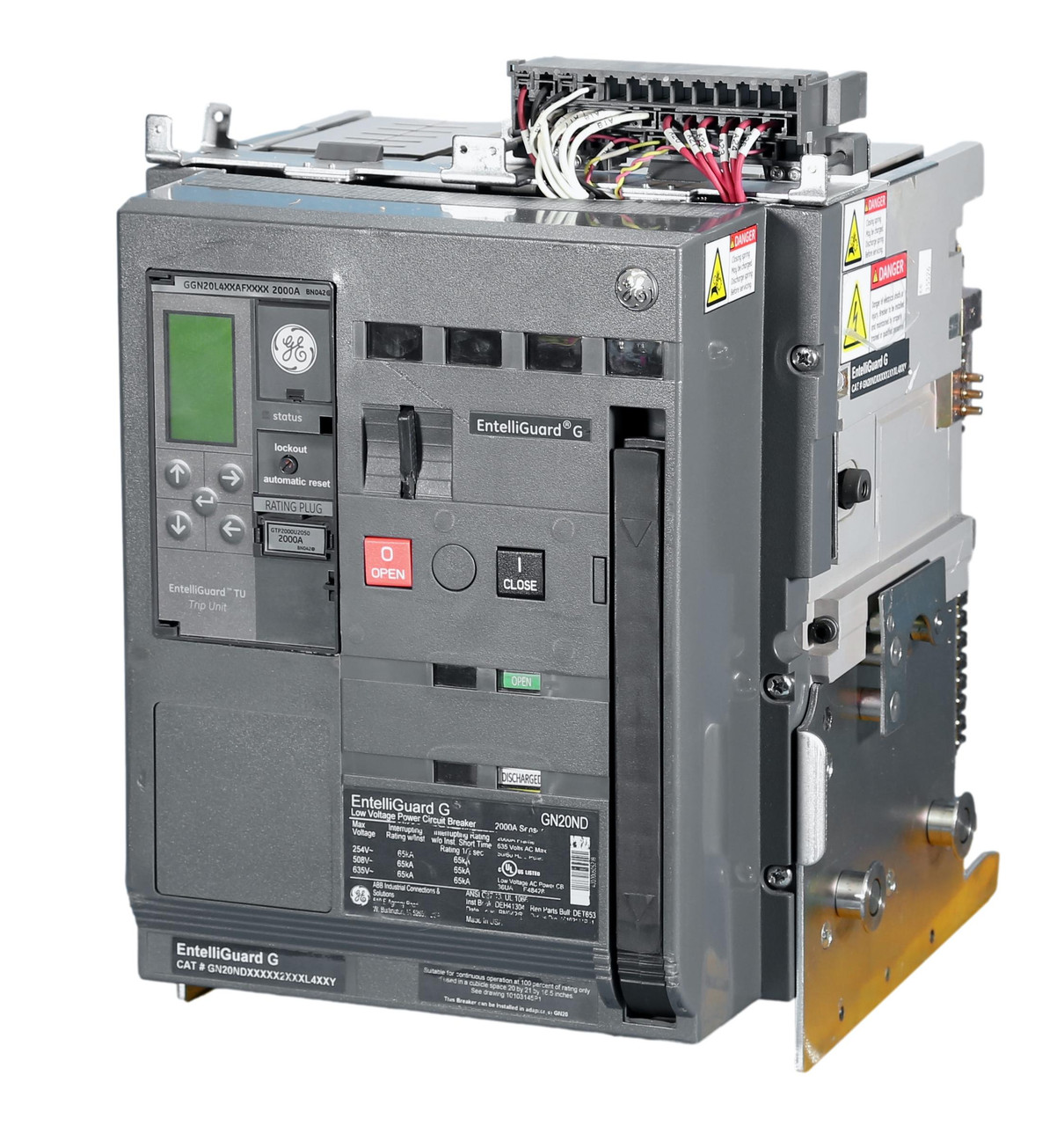 GN20ND GE/ABB Circuit Breaker 2000A 600V 3 Poles Parts Distributor GN20ND GE/ABB Circuit Breaker 2000A 600V 3 Poles