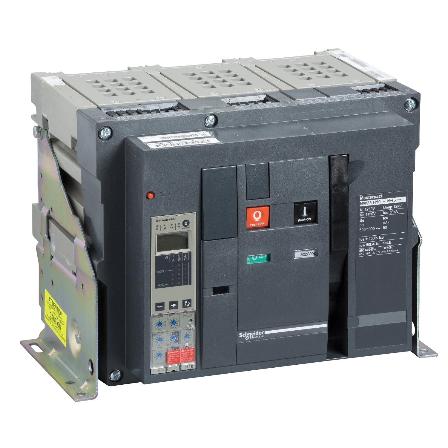 NW40H2 SquareD Circuit Breaker 4000A 690V 3 Poles Parts Distributor NW40H2 SquareD Circuit Breaker 4000A 690V 3 Poles