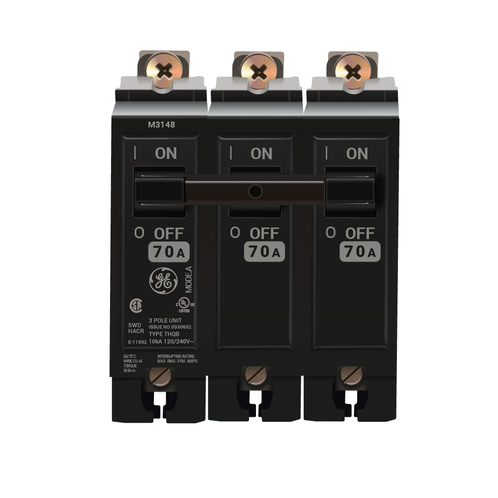 THQB32070 ABB Circuit Breaker 70A 240V 3 Poles Parts Distributor THQB32070 ABB Circuit Breaker 70A 240V 3 Poles