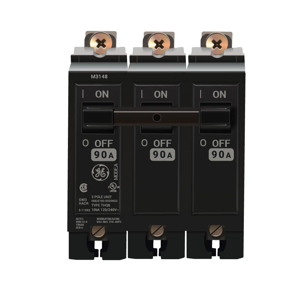 THQB32090 ABB Circuit Breaker 90A 240V 3 Pole Parts Distributor THQB32090 ABB Circuit Breaker 90A 240V 3 Pole