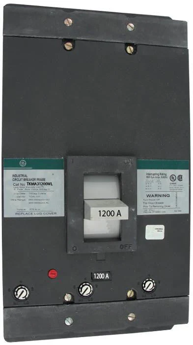 TKMA31200WL GE/ABB Circuit Breaker 1200A 600V 3 Poles Parts Distributor TKMA31200WL GE/ABB Circuit Breaker 1200A 600V 3 Poles