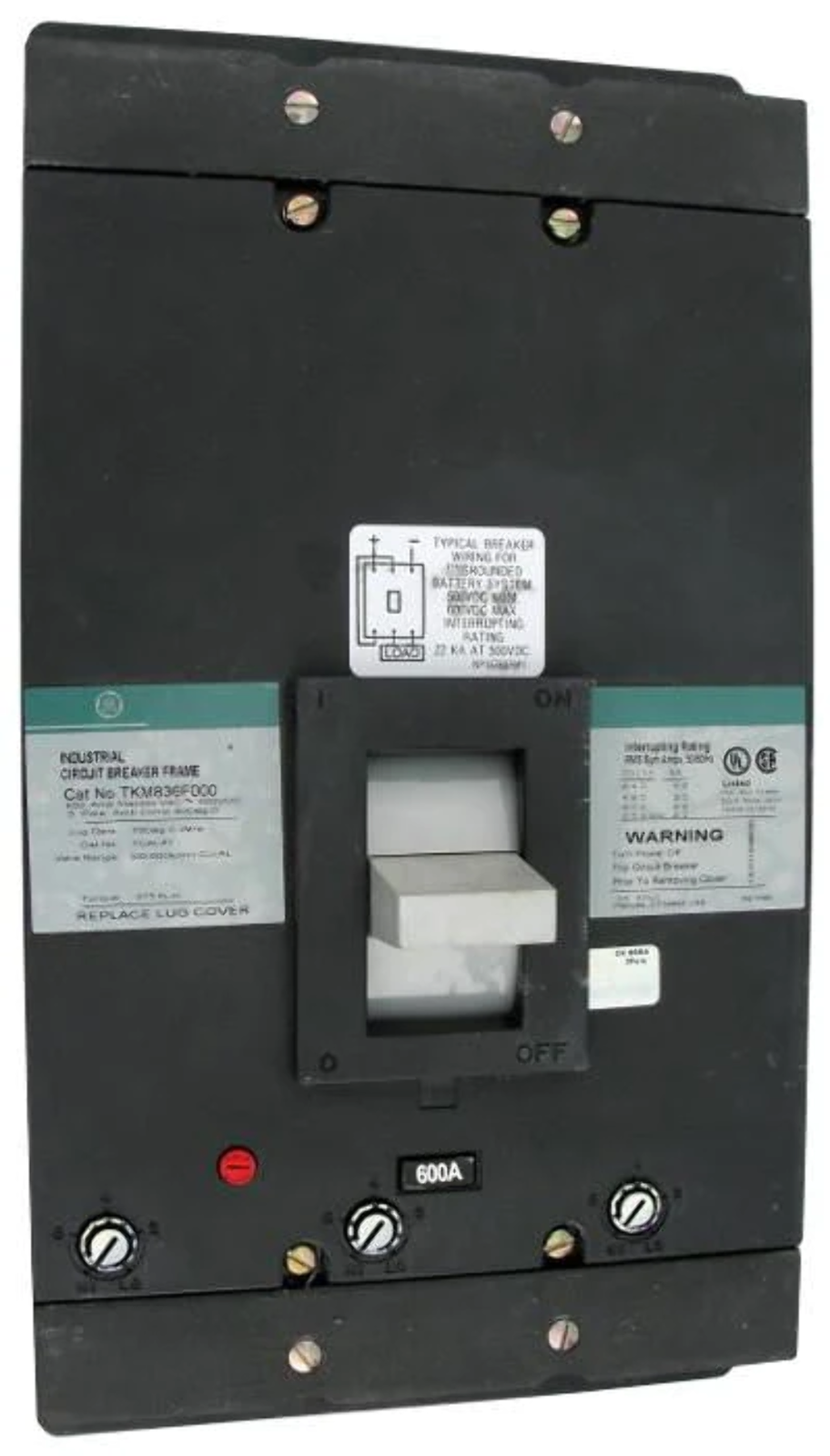 TKMA836600WL GE/ABB Circuit Breaker 600A 600V 3 Poles Parts Distributor TKMA836600WL GE/ABB Circuit Breaker 600A 600V 3 Poles