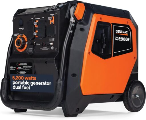 8946 Generac Portable Inverter Generator, iQ5200DF