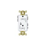 HCSREC-F-15A-BK Hubbell Power Entry Connector 15A 125V Screw Mount