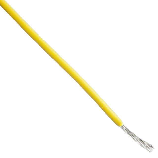 3132-22-1-0500-003-1-TS CNC Tech Hook-Up Wire 22AWG Yellow Parts Distributor 3132-22-1-0500-003-1-TS CNC Tech Hook-Up Wire 22AWG Yellow
