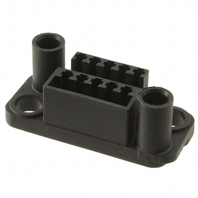 343348-1 TE Connectivity Connector Receptacle 10 Position Black Parts Distributor 343348-1 TE Connectivity Connector Receptacle 10 Position Black