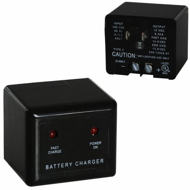 3VA1202507 SL Power Battery Charger Wall Mount 12V 300MA Parts Distributor 3VA1202507 SL Power Battery Charger Wall Mount 12V 300MA