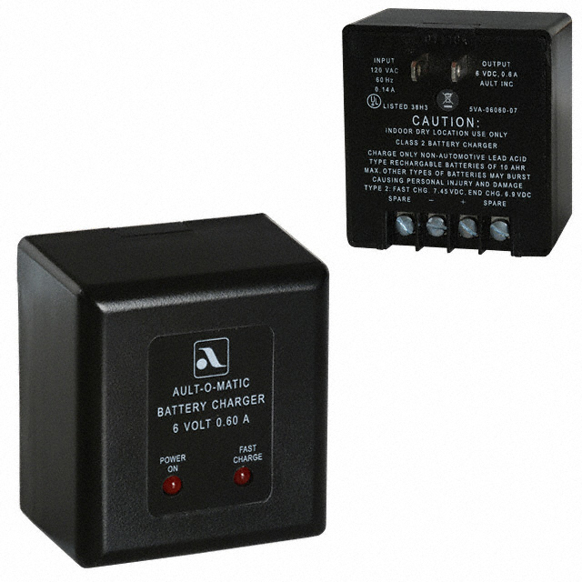 5VA0606007 SL Power Battery Charger Wall Mount 6V 600MA Parts Distributor 5VA0606007 SL Power Battery Charger Wall Mount 6V 600MA