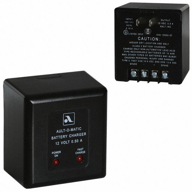 5VA1205007 SL Power Battery Charger Wall Mount 12V 500MA Parts Distributor 5VA1205007 SL Power Battery Charger Wall Mount 12V 500MA