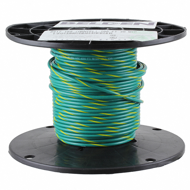 8918 189100 Belden Hook-Up Wire 18AWG Green, Yellow Parts Distributor 8918 189100 Belden Hook-Up Wire 18AWG Green, Yellow