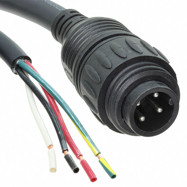CA0161A22305012 Amphenol Circular Connector Assembly 4 Position Male Pins to Wire Leads Parts Distributor CA0161A22305012 Amphenol Circular Connector Assembly 4 Position Male Pins to Wire Leads