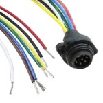 CA0161G116005 Amphenol Circular Connector Assembly 7 Position Male Pins to Wire Leads Parts Distributor CA0161G116005 Amphenol Circular Connector Assembly 7 Position Male Pins to Wire Leads