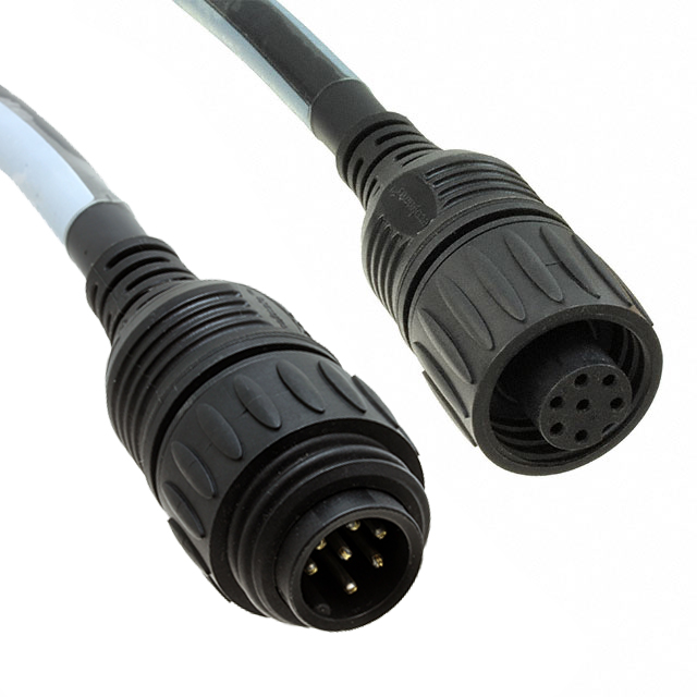 CA0162C22602012 Amphenol Circular Connector Assembly 7 Position Female Sockets to Plug Parts Distributor CA0162C22602012 Amphenol Circular Connector Assembly 7 Position Female Sockets to Plug