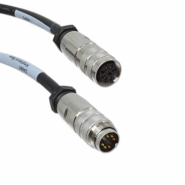 CA091604400002 Amphenol Circular Connector Assembly 4 Position Male Pins to Plug Parts Distributor CA091604400002 Amphenol Circular Connector Assembly 4 Position Male Pins to Plug