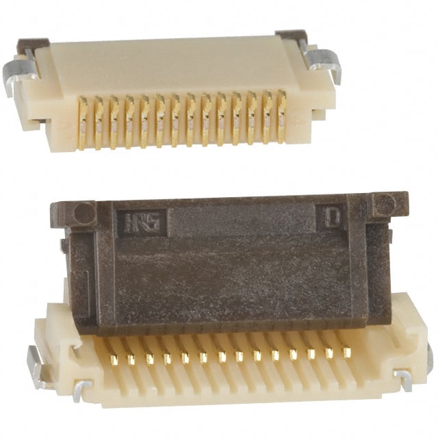 FH12-14S-0.5SH(55) Hirose FFC, FPC Connector 14 Position Parts Distributor FH12-14S-0.5SH(55) Hirose FFC, FPC Connector 14 Position
