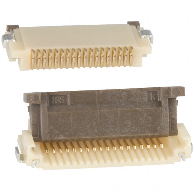 FH12-18S-0.5SH(55) Hirose FFC, FPC Connector 18 Position Parts Distributor FH12-18S-0.5SH(55) Hirose FFC, FPC Connector 18 Position