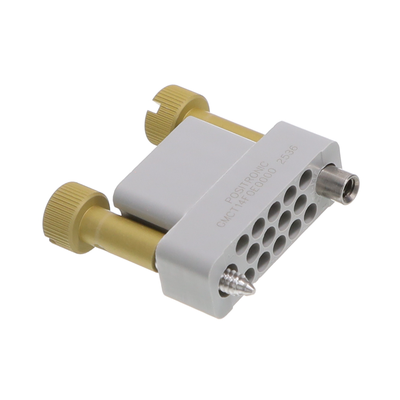 GMCT14F0E0000 Positronic Connector Receptacle 14 Position Gray Parts Distributor GMCT14F0E0000 Positronic Connector Receptacle 14 Position Gray