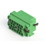 516-020-000-102 EDAC Connector Plug 20 Position Green Parts Distributor 516-020-000-102 EDAC Connector Plug 20 Position Green