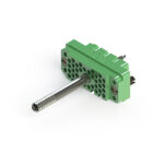 516-038-000-201 EDAC Connector Receptacle 38 Position Green Parts Distributor 516-038-000-201 EDAC Connector Receptacle 38 Position Green