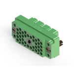 516-038-000-202 EDAC Connector Receptacle 38 Position Green Parts Distributor 516-038-000-202 EDAC Connector Receptacle 38 Position Green