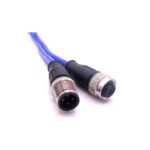 C4AC81M002 Mueller Circular Connector Assembly 4 Position Male Pins to Plug