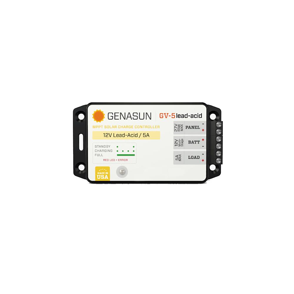 GV-5-PB-12V Genasun 5A MPPT Solar Buck Controller Parts Distributor GV-5-PB-12V Genasun 5A MPPT Solar Buck Controller