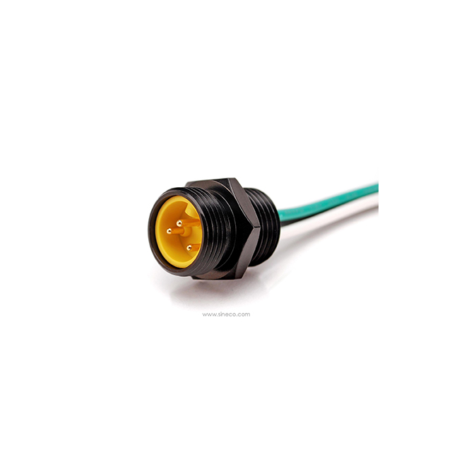 MN31PW02M005 Amphenol Circular Connector Assembly 3 Position Male Pins to Wire Leads Parts Distributor MN31PW02M005 Amphenol Circular Connector Assembly 3 Position Male Pins to Wire Leads
