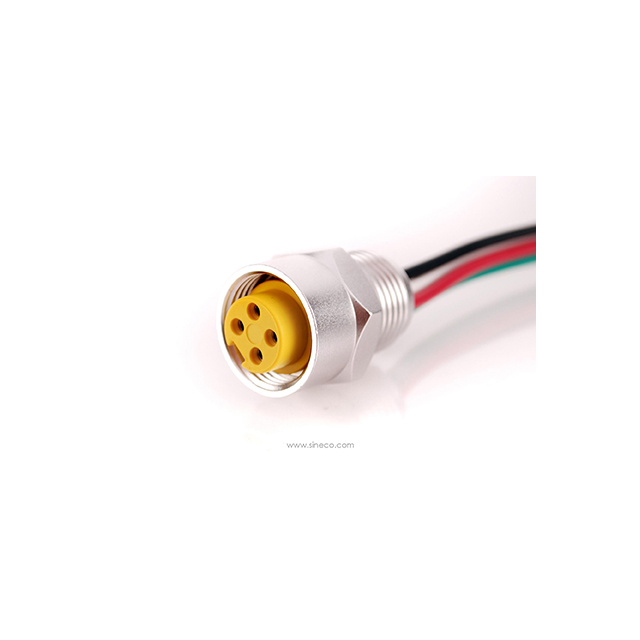 MN44PW02M005 Amphenol Circular Connector Assembly 4 Position Female Sockets to Wire Leads Parts Distributor MN44PW02M005 Amphenol Circular Connector Assembly 4 Position Female Sockets to Wire Leads