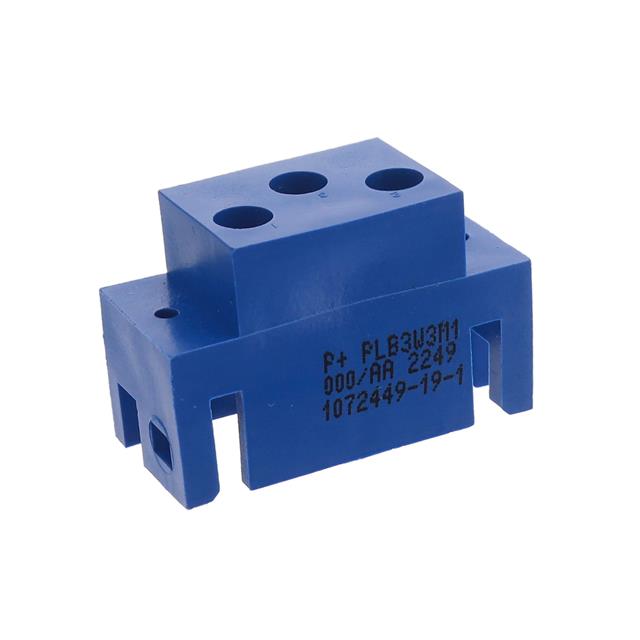 PLB3W3M1000/AA Positronic Connector Plug 3 Position Blue Parts Distributor PLB3W3M1000/AA Positronic Connector Plug 3 Position Blue