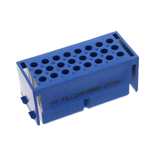 PLC24F0000 Positronic Connector Receptacle 24 Position Blue Parts Distributor PLC24F0000 Positronic Connector Receptacle 24 Position Blue
