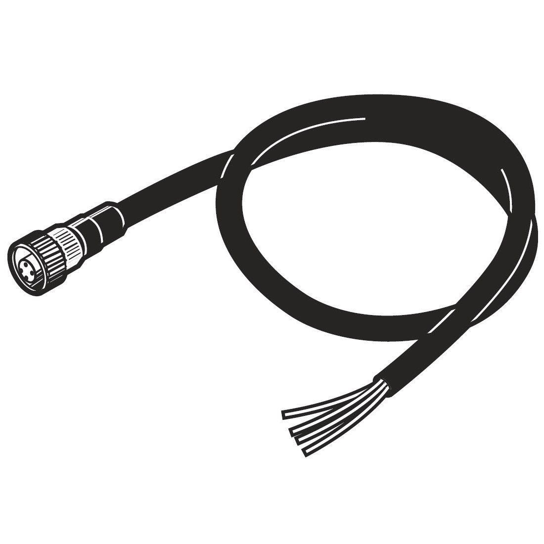 XS4F-D421-110-A Omron Circular Connector Assembly 4 Position Male Pins to Wire Leads Parts Distributor XS4F-D421-110-A Omron Circular Connector Assembly 4 Position Male Pins to Wire Leads