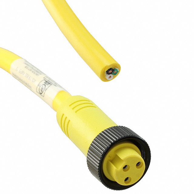 MN34AC01M020 Amphenol Circular Connector Assembly 3 Position Female Sockets to Wire Leads Parts Distributor MN34AC01M020 Amphenol Circular Connector Assembly 3 Position Female Sockets to Wire Leads