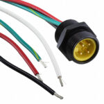 MN41PW02M010 Amphenol Circular Connector Assembly 4 Position Male Pins to Wire Leads Parts Distributor MN41PW02M010 Amphenol Circular Connector Assembly 4 Position Male Pins to Wire Leads