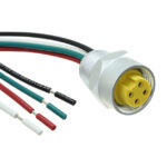MN44PW02M010 Amphenol Circular Connector Assembly 4 Position Female Sockets to Wire Leads Parts Distributor MN44PW02M010 Amphenol Circular Connector Assembly 4 Position Female Sockets to Wire Leads
