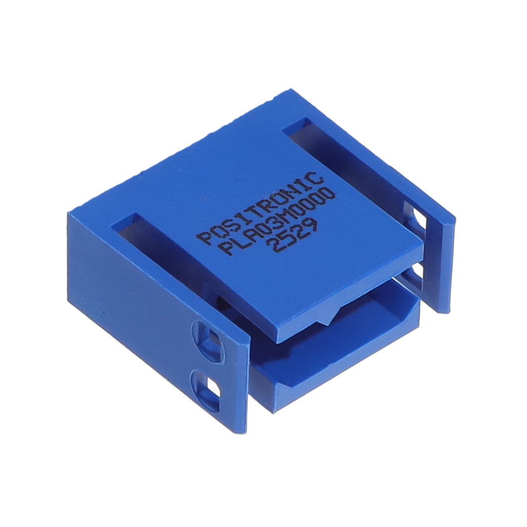 PLA03M0000 Positronic Connector Header 3 Position Blue Parts Distributor PLA03M0000 Positronic Connector Header 3 Position Blue