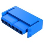 PLA06F0000 Positronic Connector Receptacle 6 Position Blue Parts Distributor PLA06F0000 Positronic Connector Receptacle 6 Position Blue