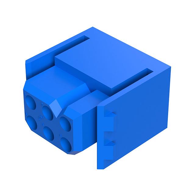 PLB06F7000/AA Positronic Connector Receptacle 6 Position Blue Parts Distributor PLB06F7000/AA Positronic Connector Receptacle 6 Position Blue