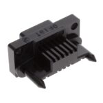 QR/P8-12P-C(21) Hirose Connector Plug 12 Position Black Parts Distributor QR/P8-12P-C(21) Hirose Connector Plug 12 Position Black