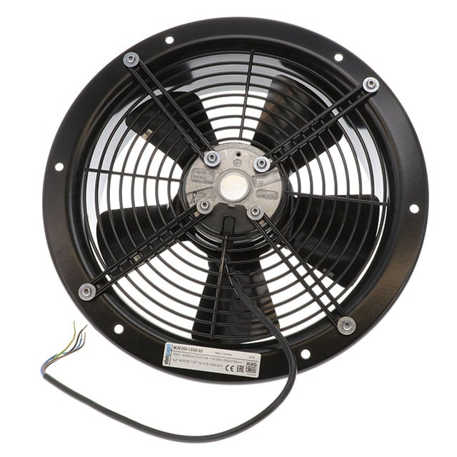 W2E250-CE65-02 ebm-papst AC Fan 230VAC 165W 4 Wire Leads with Splice Terminals Parts Distributor W2E250-CE65-02 ebm-papst AC Fan 230VAC 165W 4 Wire Leads with Splice Terminals
