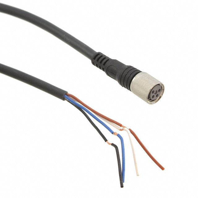 XS3F-E421-405-A Omron Circular Connector Assembly 4 Position Female Sockets to Wire Leads Parts Distributor XS3F-E421-405-A Omron Circular Connector Assembly 4 Position Female Sockets to Wire Leads