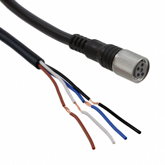 XS3F-E421-410-A Omron Circular Connector Assembly 4 Position Female Sockets to Wire Leads Parts Distributor XS3F-E421-410-A Omron Circular Connector Assembly 4 Position Female Sockets to Wire Leads