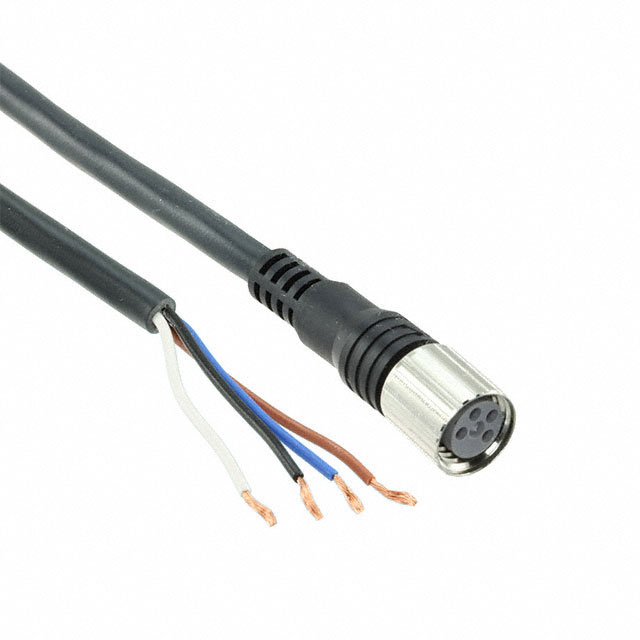 XS3F-M421-402-A Omron Circular Connector Assembly 4 Position Female Sockets to Wire Leads Parts Distributor XS3F-M421-402-A Omron Circular Connector Assembly 4 Position Female Sockets to Wire Leads