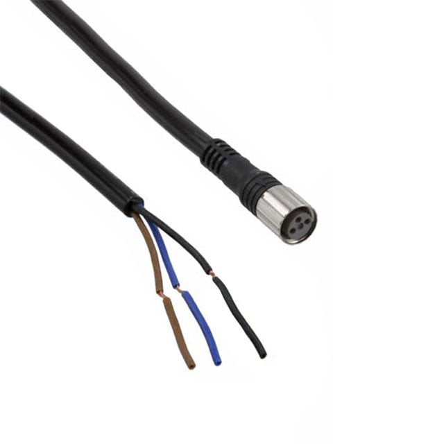 XS3F-M8PUR3S2M Omron Circular Connector Assembly 3 Position Female Sockets to Wire Leads Parts Distributor XS3F-M8PUR3S2M Omron Circular Connector Assembly 3 Position Female Sockets to Wire Leads