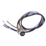 XS5P-D427-5 Omron Circular Connector Assembly 4 Position Female Sockets to Wire Leads Parts Distributor XS5P-D427-5 Omron Circular Connector Assembly 4 Position Female Sockets to Wire Leads