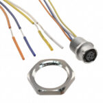 XS5P-T426-5 Aratas Circular Connector Assembly 4 Position Female Sockets to Wire Leads Parts Distributor XS5P-T426-5 Aratas Circular Connector Assembly 4 Position Female Sockets to Wire Leads