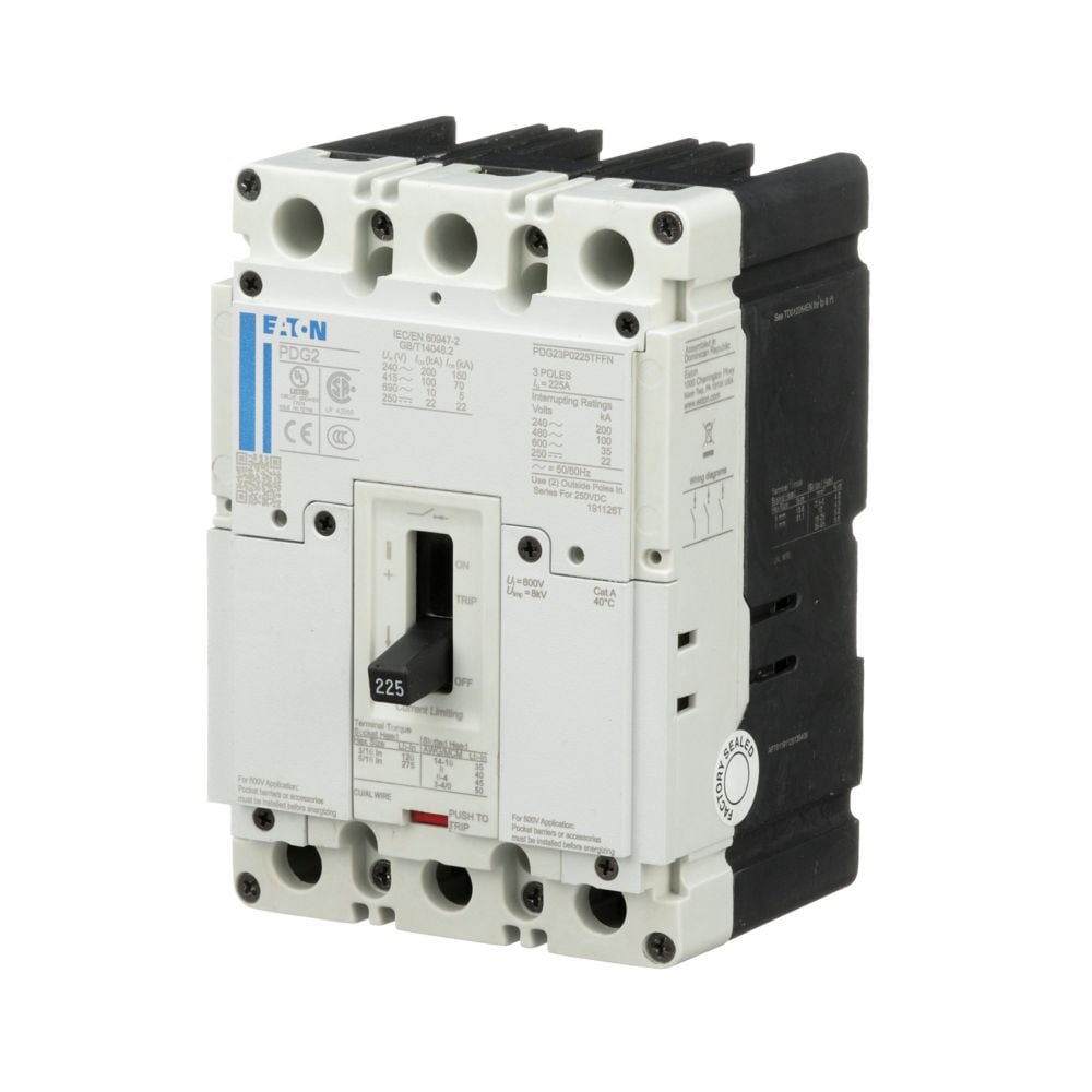 PDG23M0080TFFJ Eaton Circuit Breaker 80A 600V, 3 Pole Parts Distributor PDG23M0080TFFJ Eaton Circuit Breaker 80A 600V, 3 Pole
