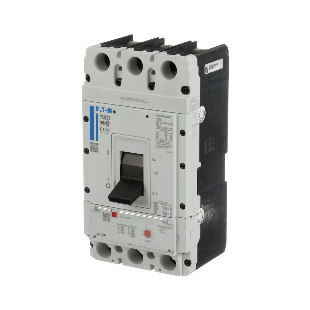 PDG33M0600MSAJ Eaton Circuit Breaker 600A 600V, 3 Pole Parts Distributor PDG33M0600MSAJ Eaton Circuit Breaker 600A 600V, 3 Pole