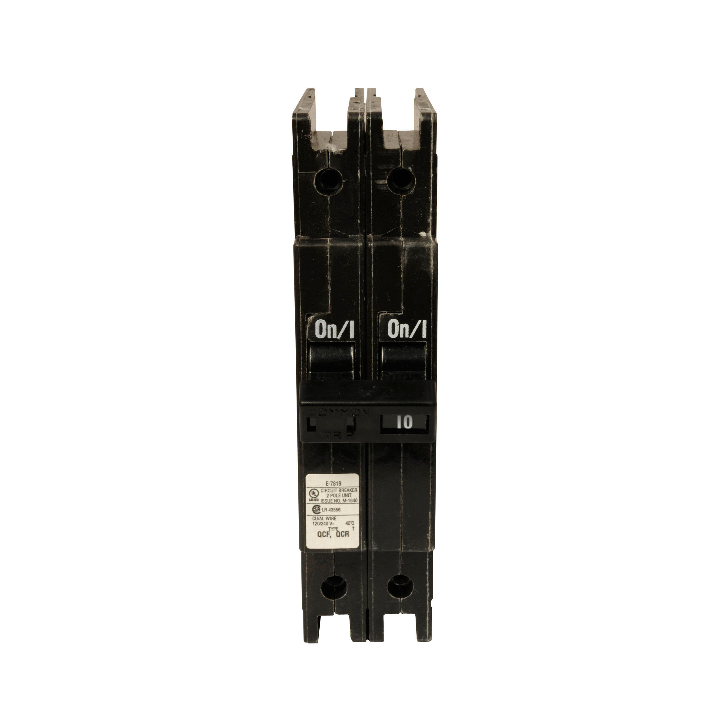 QCF2010T Eaton Circuit Breaker 10A 240V, 2 Pole Parts Distributor QCF2010T Eaton Circuit Breaker 10A 240V, 2 Pole