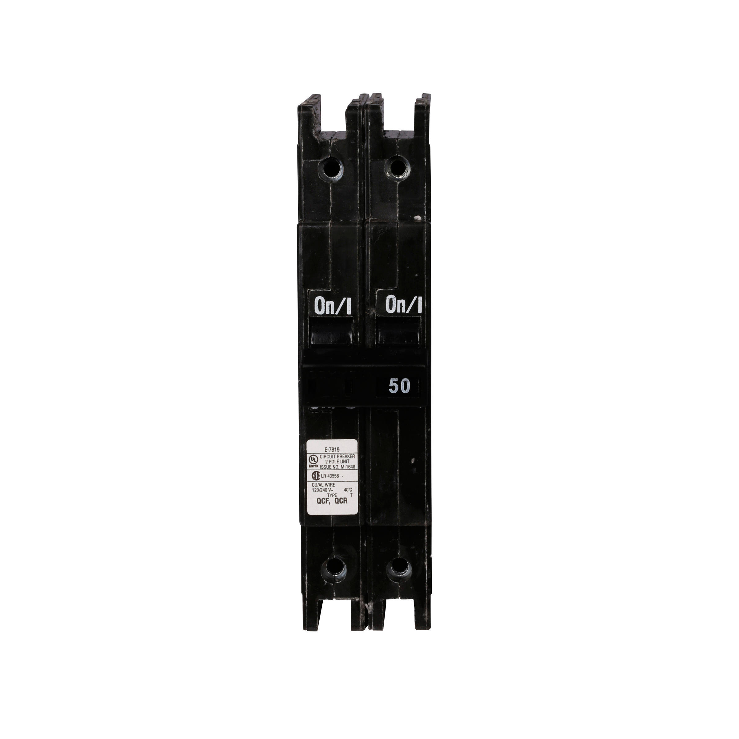 QCF2050 Eaton Circuit Breaker 50A 240V, 2 Pole Parts Distributor QCF2050 Eaton Circuit Breaker 50A 240V, 2 Pole